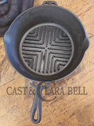 TOUGH one to find! Missouri made Crescent Foundry ’Ozark’ #8 Cast Iron Deep Broiler! - Skillet