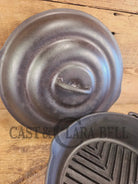 TOUGH one to find! Missouri made Crescent Foundry ’Ozark’ #8 Cast Iron Deep Broiler! - Skillet