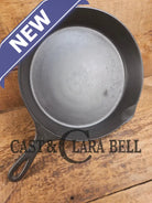 Tough to find! 1920’s era Wagner made National / Wagner Ware dual logo #9 (1359) Center logo cast iron skillet with