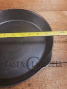 Tough to find! 1920’s era Wagner made National / Wagner Ware dual logo #9 (1359) Center logo cast iron skillet with