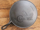 Tough to find! 1920’s era Wagner made National / Wagner Ware dual logo #9 (1359) Center logo cast iron skillet with