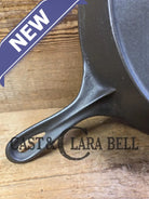 Tough to find! 1920’s era Wagner made National / Wagner Ware dual logo #9 (1359) Center logo cast iron skillet with