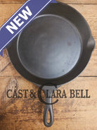 Tough to find! 1920’s era Wagner made National / Wagner Ware dual logo #9 (1359) Center logo cast iron skillet with