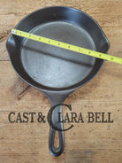 Tough to find! 1924 Wagner made National / WagnerWare dual logo #7A Center logo cast iron skillet with Heat Ring P/N 7A