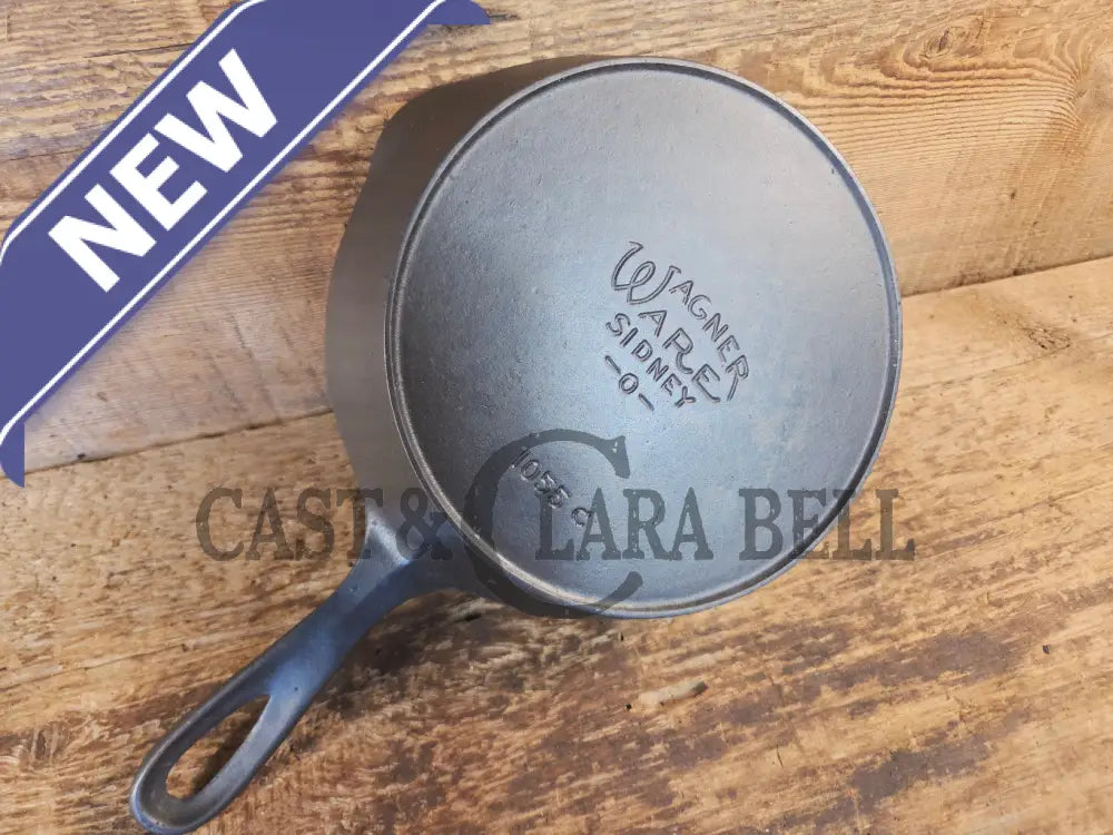 Tough to find! 1924 Wagner Ware Sidney -O- #1055 C cast iron skillet. Wonderful saute skillet for sides - Skillet