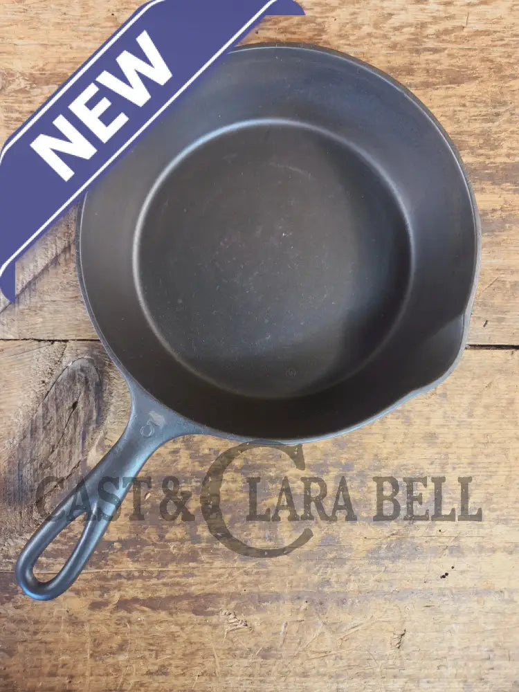Tough to find! 1924 Wagner Ware Sidney -O- #1055 C cast iron skillet. Wonderful saute skillet for sides - Skillet