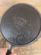 Tough to find! 1924 Wagner Ware Sidney -O- #1055 C cast iron skillet. Wonderful saute skillet for sides - Skillet
