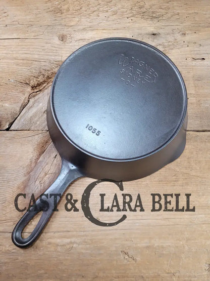 Tough To Find! 1924 Wagner Ware Sidney -O- #1055 Cast Iron Skillet. Wonderful Saute Skillet For