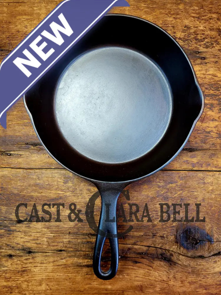 Tough To Find! 1924 Wagner Ware Sidney -O- #5 Center Logo Cast Iron Skillet With Heat Ring 1055 B!