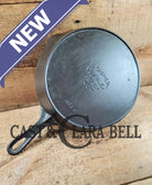 Tough to find! 1924 Wagner Ware Sidney -O- #8 Center logo cast iron skillet with Heat Ring 1058 P! Restored and Ready