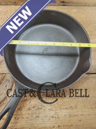 Tough to find! 1924 Wagner Ware Sidney -O- #8 Center logo cast iron skillet with Heat Ring 1058 P! Restored and Ready