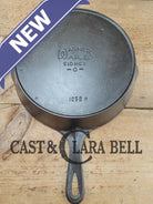 Tough to find! 1924 Wagner Ware Sidney -O- #8 Center logo cast iron skillet with Heat Ring 1058 P! Restored and Ready