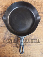 Tougher to find! 1930’s era Griswold #7 Cast Iron Skillet with Heat Ring 754. Similar to the Victor design. Great pan!
