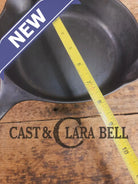 Tougher to find! Gorgeous early 1900’s Wapak #5 Block Logo Cast Iron Skillet with Heat Ring. Fully restored and ready