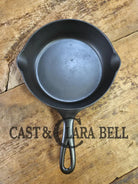 Tougher to find! Gorgeous early 1900’s Wapak #5 Block Logo Cast Iron Skillet with Heat Ring. Fully restored and ready