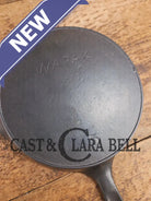 Tougher to find! Gorgeous early 1900’s Wapak #5 Block Logo Cast Iron Skillet with Heat Ring. Fully restored and ready