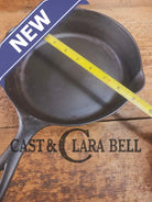 Tougher to find! Gorgeous early 1900’s Wapak #6 Block Logo Cast Iron Skillet with Heat Ring. Fully restored and ready