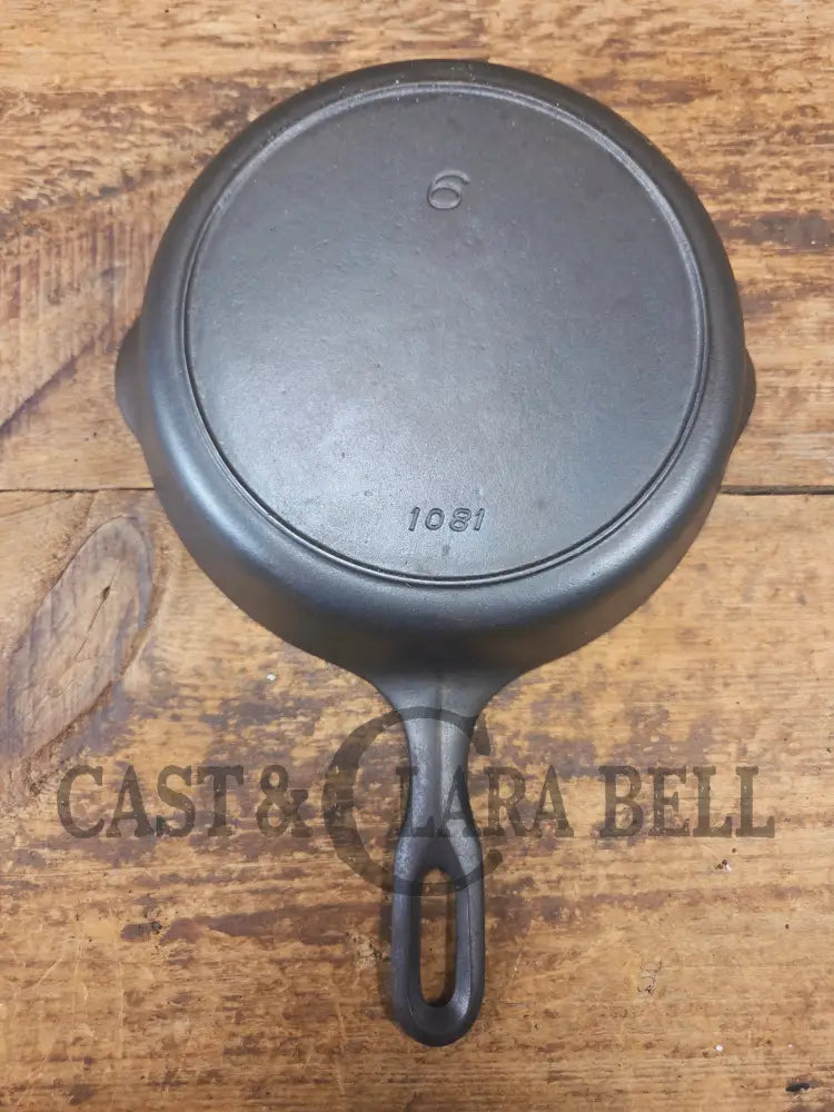 Tougher to find. Griswold Iron Mountain #6 Cast Iron Egg Skillet with Heat Ring 1081 - Skillet