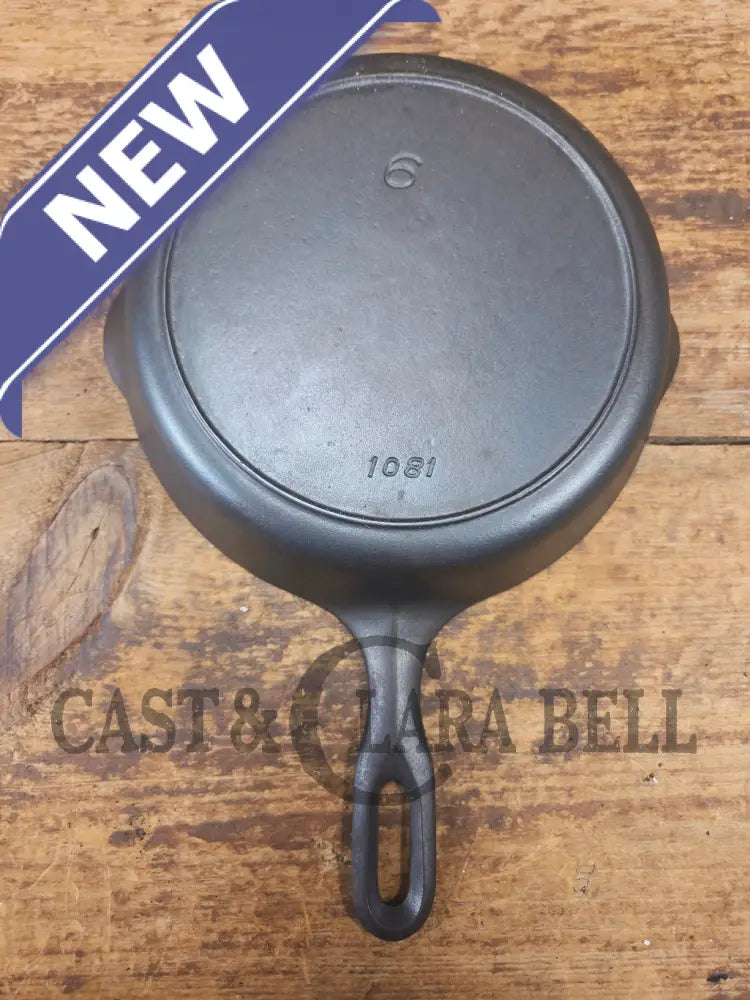 Tougher to find. Griswold Iron Mountain #6 Cast Iron Egg Skillet with Heat Ring 1081 - Skillet