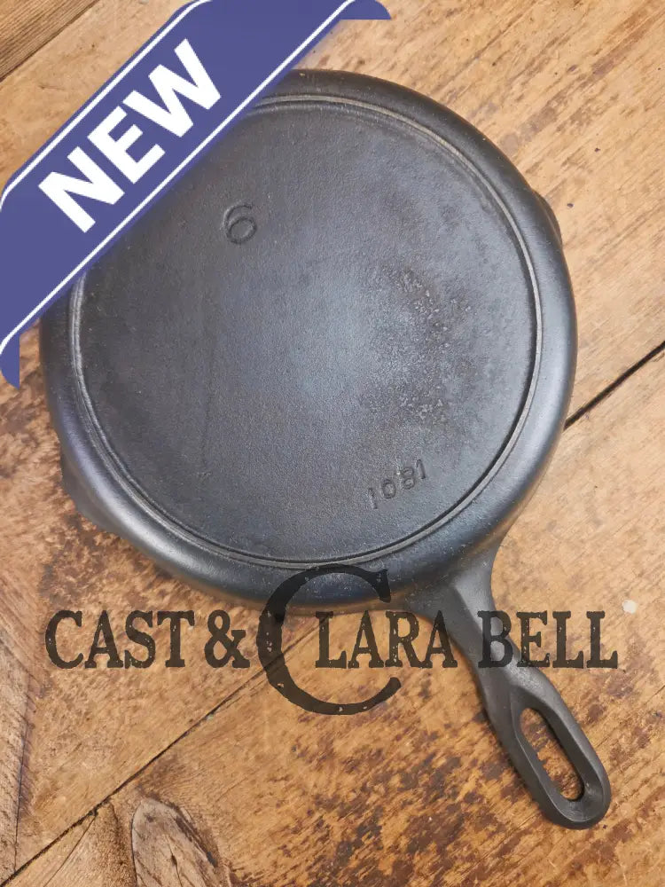 Tougher to find. Griswold Iron Mountain #6 Cast Iron Egg Skillet with Heat Ring 1081 Skillet