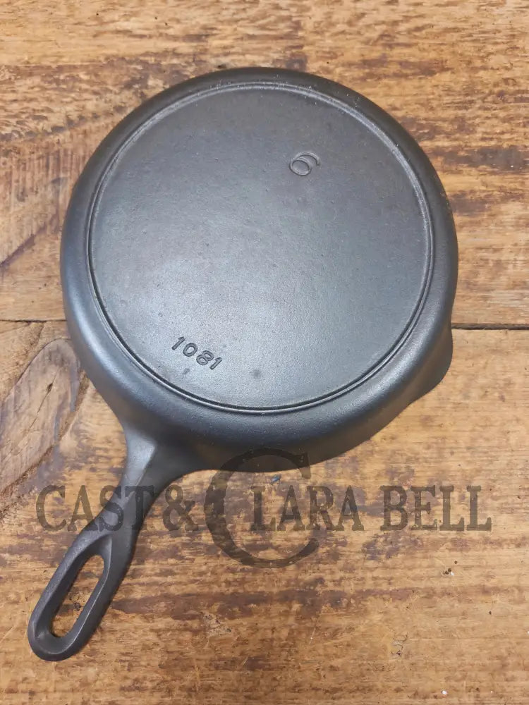 Tougher to find. Griswold Iron Mountain #6 Cast Iron Egg Skillet with Heat Ring 1081 - Skillet