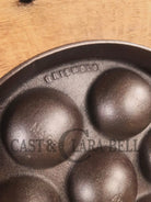 Trending! Beautiful Griswold No. 32 Cast Iron Aebleskiver 962. Awesome poached eggs! - Skillet