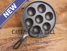 Trending! Beautiful Griswold No. 32 Cast Iron Aebleskiver 962. Awesome poached eggs! Skillet