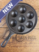 Trending! Beautiful Griswold No. 32 Cast Iron Aebleskiver 962. Awesome poached eggs! - Skillet