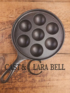 Trending! Beautiful Griswold No. 32 Cast Iron Aebleskiver 962. Awesome poached eggs! Skillet