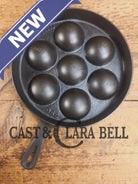 Trending! Beautiful Griswold No. 32 Cast Iron Aebleskiver 962. Awesome poached eggs! Skillet
