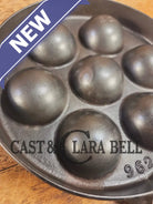 Trending! Beautiful Griswold No. 32 Cast Iron Aebleskiver 962. Awesome poached eggs! Skillet