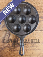 Trending! Beautiful Griswold No. 32 Cast Iron Aebleskiver 962. Awesome poached eggs! - Skillet