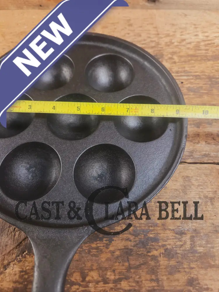 Trending! Beautiful Griswold No. 32 Cast Iron Aebleskiver 962. Awesome poached eggs! Skillet