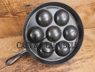 Trending! Beautiful Griswold No. 32 Cast Iron Aebleskiver 962. Awesome poached eggs! Skillet