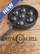 Trending! Beautiful Griswold No. 32 Cast Iron Aebleskiver 962. Awesome poached eggs! Skillet