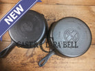 TWO Skillets! Beautiful Griswold No. 80 Combo Cooker Large Block Logo 1102 & 1103. Amazing for bread frying chicken and