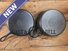 TWO Skillets! Beautiful Griswold No. 80 Combo Cooker Large Block Logo 1102 & 1103. Amazing for bread frying chicken and