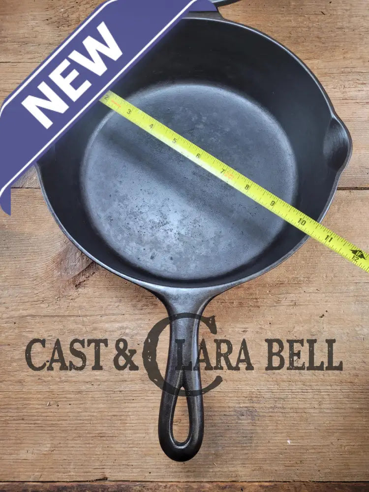 Two Skillets In One! 1930’S Griswold #80 Cast Iron Double Skillet (1102 And 1103 Skillets)