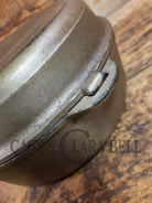Two Skillets in one! 1930’s WagnerWare 1402 Cast Iron Double Skillet (1402 bottom and Bullseye Top) - Skillet