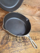 Two Skillets in one! 1930’s WagnerWare 1402 Cast Iron Double Skillet (1402 bottom and Bullseye Top) - Skillet
