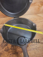 TWO skillets in one! Beautiful Griswold No. 80 Combo Cooker with Small Block Logo 1102 & 1103 Skillet