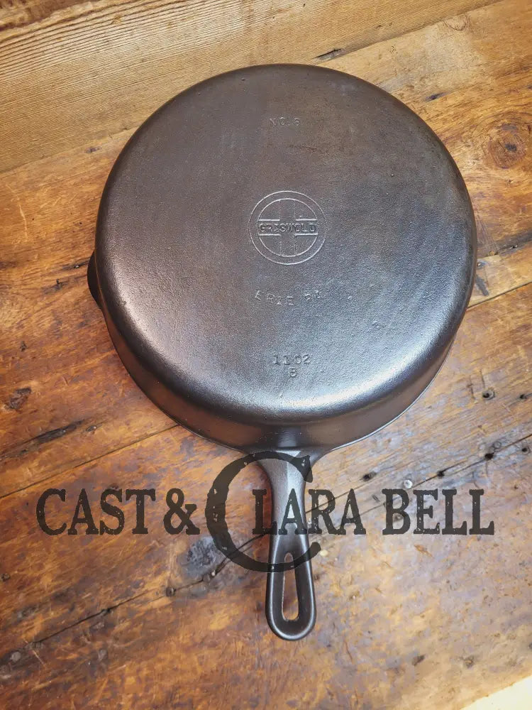 Two Skillets In One! Beautiful Griswold No. 80 Combo Cooker With Small Block Logo 1102 B & 1103 A.