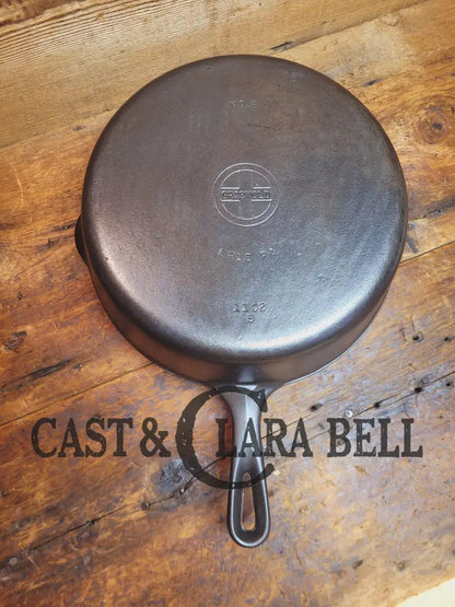 Two Skillets In One! Beautiful Griswold No. 80 Combo Cooker With Small Block Logo 1102 B & 1103 A.