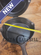 TWO skillets in one! Beautiful Griswold No. 80 Combo Cooker with Small Block Logo 1102 & 1103 Skillet