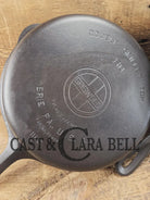 TWO Skillets! Near Perfect top micro-pitting on bottom. 1920’s Griswold No. 80 Combo Cooker Large Block 1102 & 1103