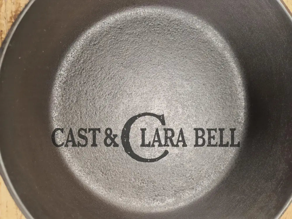 TWO Skillets! Near Perfect top micro-pitting on bottom. 1920’s Griswold No. 80 Combo Cooker Large Block 1102 & 1103