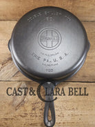 TWO Skillets! Near Perfect top micro-pitting on bottom. 1920’s Griswold No. 80 Combo Cooker Large Block 1102 & 1103