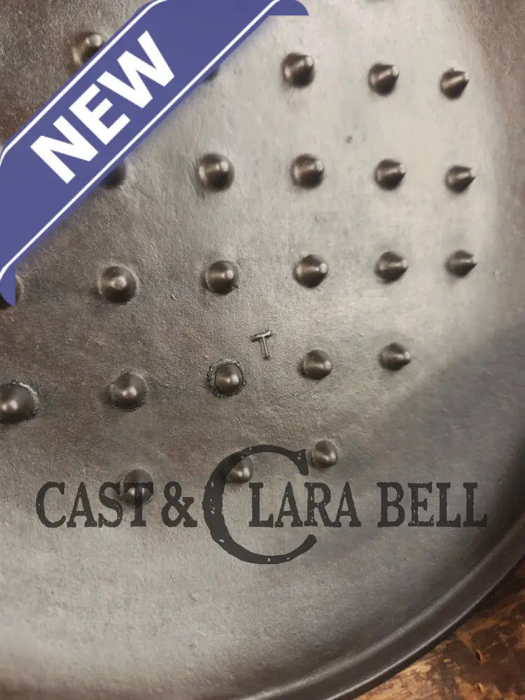 Unique! 1910’s Era Lodge #8 DEEP Cast Iron Skillet (Chicken Fryer) with Single Notch Heat Ring. Raised makers marks and