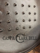 Unique! 1910’s Era Lodge #8 DEEP Cast Iron Skillet (Chicken Fryer) with Single Notch Heat Ring. Raised makers marks and