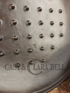 Unique! 1910’s Era Lodge #8 DEEP Cast Iron Skillet (Chicken Fryer) with Single Notch Heat Ring. Raised makers marks and